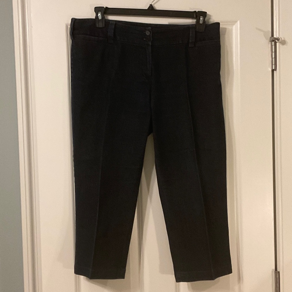 Focus 2000 Denim Capris. Sz 14